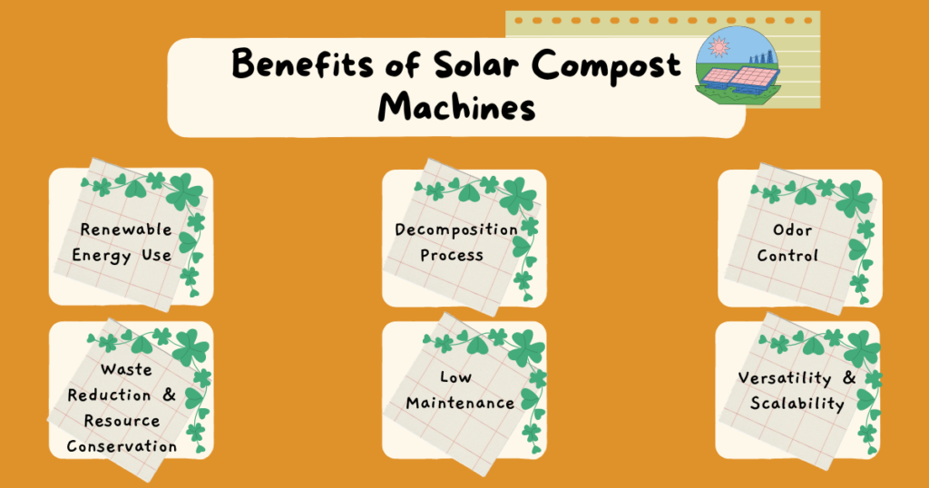 Benefits of Solar Compost Machines