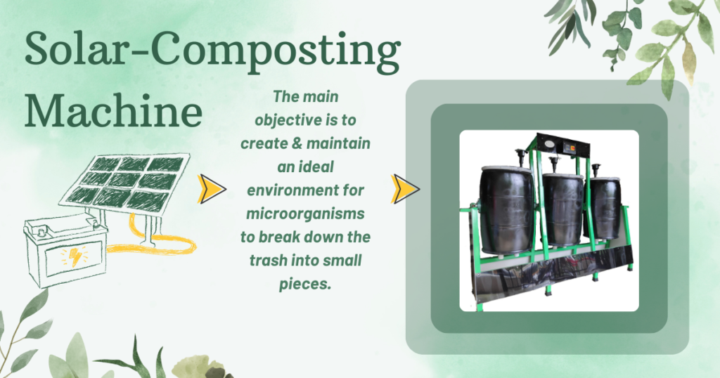 Solar Composting Machine