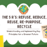 The 5 Rs Refuse Reduce Reuse Repurpose Recycle Guidebest Compost Techniques.