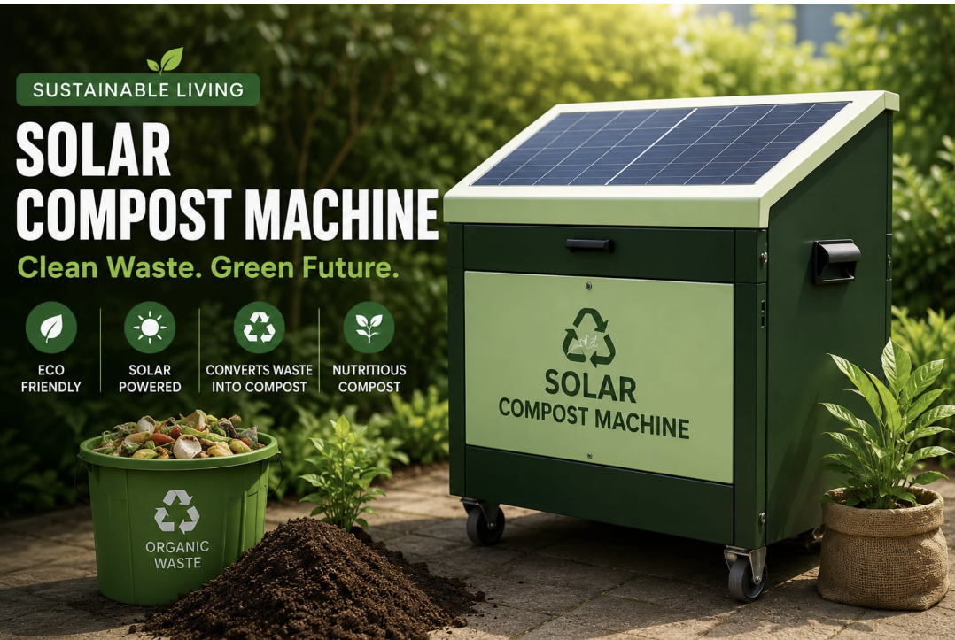 compost machine solar